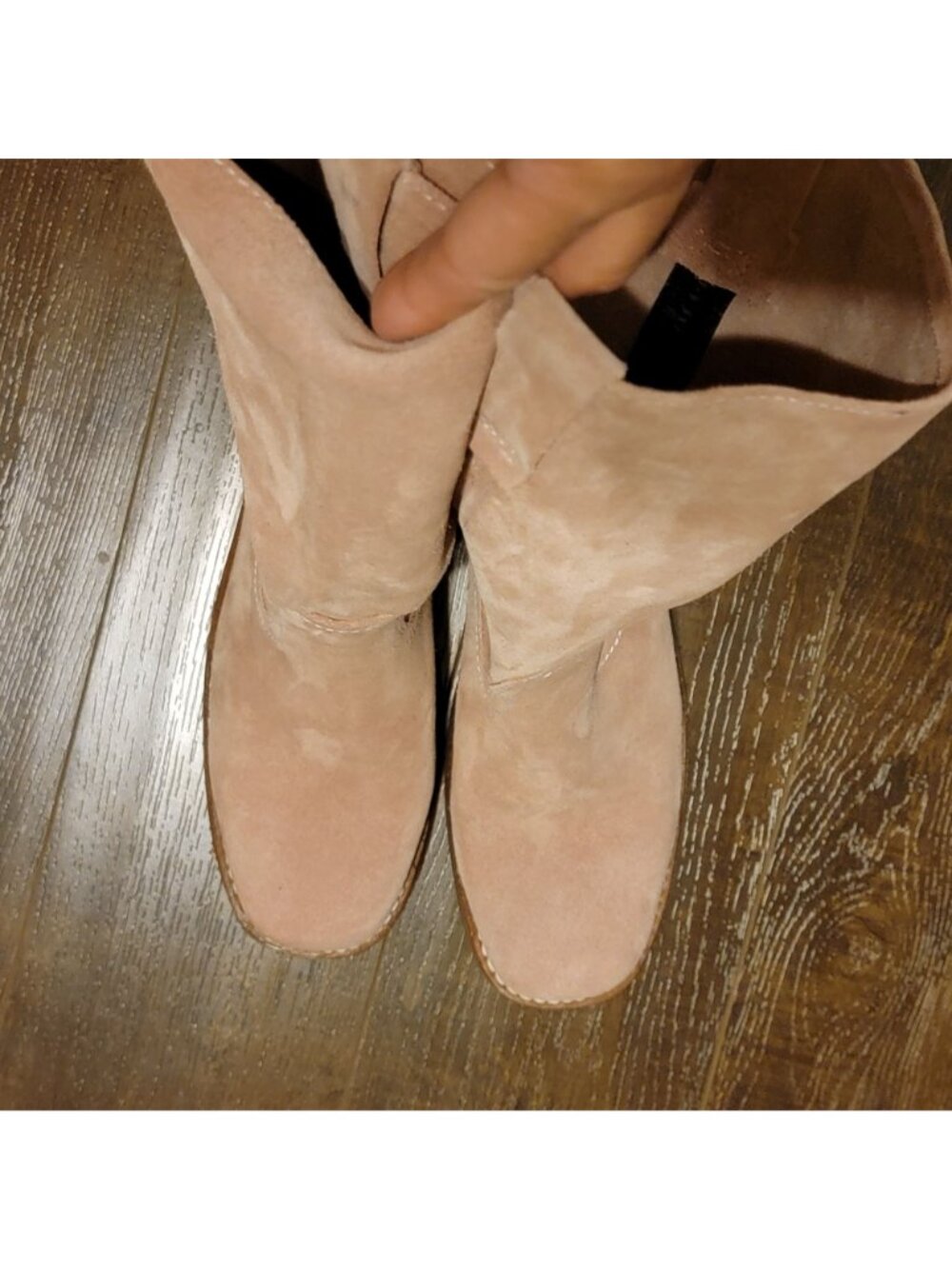 NEW Frye Campus Boots Suede Country Western Boho Chic Cottagecore Womens 8.5 - Picture 6 of 12